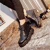 Bottes femme HALINFER en PU artificiel - Ref 3354738