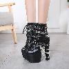 Bottes femme CRAPE MYRTLE en PU artificiel - Ref 3354751