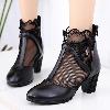 Bottes femme en En cuir - Ref 3354794