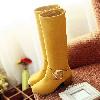Bottes femme en PU artificiel - Ref 3354799