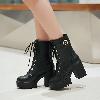 Bottes femme en PU artificiel - Ref 3354804
