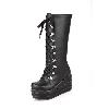 Bottes femme en PU artificiel - Ref 3354900