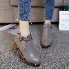 Bottes femme en PU artificiel - Ref 3354924
