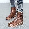 Bottes femme en PU artificiel - Ref 3354931