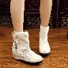 Bottes femme FLEUR DE JINCHEN en Tissu - Ref 3354945