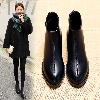 Bottes femme en PU artificiel - Ref 3354951