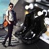 Bottes femme YUNTIANHU en Cuir verni - Ref 3354963