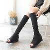 Bottes femme en Tissu élastique - Ref 3354965