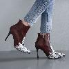 Bottes femme CAFE PLUIE en PU artificiel - Ref 3354971