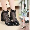 Bottes femme en En cuir - Ref 3355020