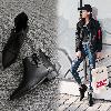 Bottes femme en PU artificiel - Ref 3355044