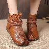 Bottes femme en En cuir - Ref 3355055