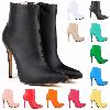 Bottes femme LOSLAND en PU artificiel - Ref 3355073