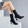 Bottes femme AFFINITE en Tissu élastique - Ref 3355093