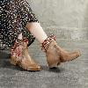 Bottes femme NATIONALITE en En cuir - Ref 3355111