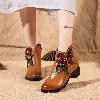 Bottes femme en En cuir - Ref 3355119