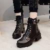 Bottes femme en PU artificiel - Ref 3355143