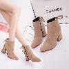 Bottes femme en PU artificiel - Ref 3355158