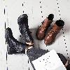 Bottes femme en PU artificiel - Ref 3355246