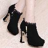 Bottes femme en Daim - Ref 3355324