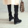 Bottes femme ICAKI en Microfibre - Ref 3355345