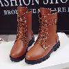 Bottes femme en PU artificiel - Ref 3355377