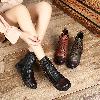 Bottes femme en En cuir - Ref 3355378