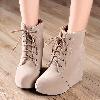 Bottes femme AUTHENTIQUE en PU artificiel - Ref 3355380