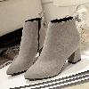 Bottes femme en Daim - Ref 3355385