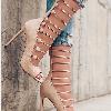 Bottes femme en Daim - Ref 3355413