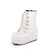 Bottes femme en PU artificiel - Ref 3355417
