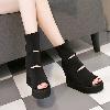 Bottes femme en Tissu élastique - Ref 3355482