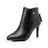 Bottes femme en PU artificiel - Ref 3355502