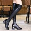 Bottes femme HALINFER en Microfibre - Ref 3355520