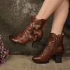 Bottes femme LE WEIYANG en En cuir - Ref 3355523