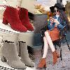Bottes femme en PU artificiel - Ref 3355530
