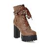 Bottes femme en PU artificiel - Ref 3355536