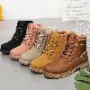 Bottes femme en PU artificiel - Ref 3355547