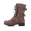 Bottes femme en PU artificiel - Ref 3355557