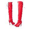 Bottes femme LAI MEIMEI en PU artificiel - Ref 3355581