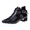 Bottes femme en PU artificiel - Ref 3355587