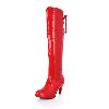  Bottes femme en PU artificiel - Ref 3355592