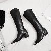 Bottes femme en En cuir - Ref 3355602