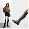 Bottes femme MOINE en PU artificiel - Ref 3355605
