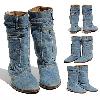Bottes femme en Tissu - Ref 3355623