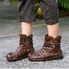 Bottes femme FEMME en En cuir - Ref 3355635