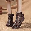 Bottes femme DELPHINIUM en En cuir - Ref 3355652