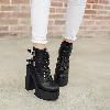 Bottes femme en PU artificiel - Ref 3355658
