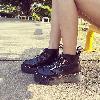 Bottes femme en PU artificiel - Ref 3355690