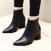 Bottes femme en PU artificiel - Ref 3355803